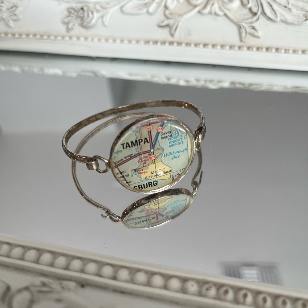 Rustic metal Tampa bracelet